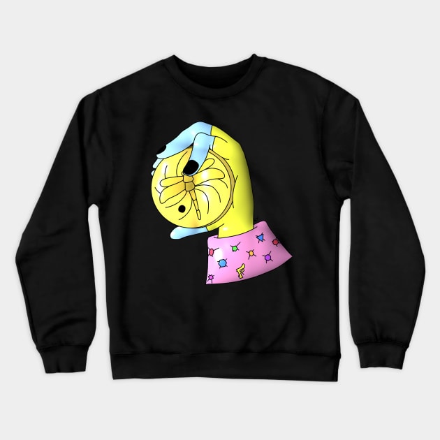 Non Flabbable Token Crewneck Sweatshirt by GodPunk